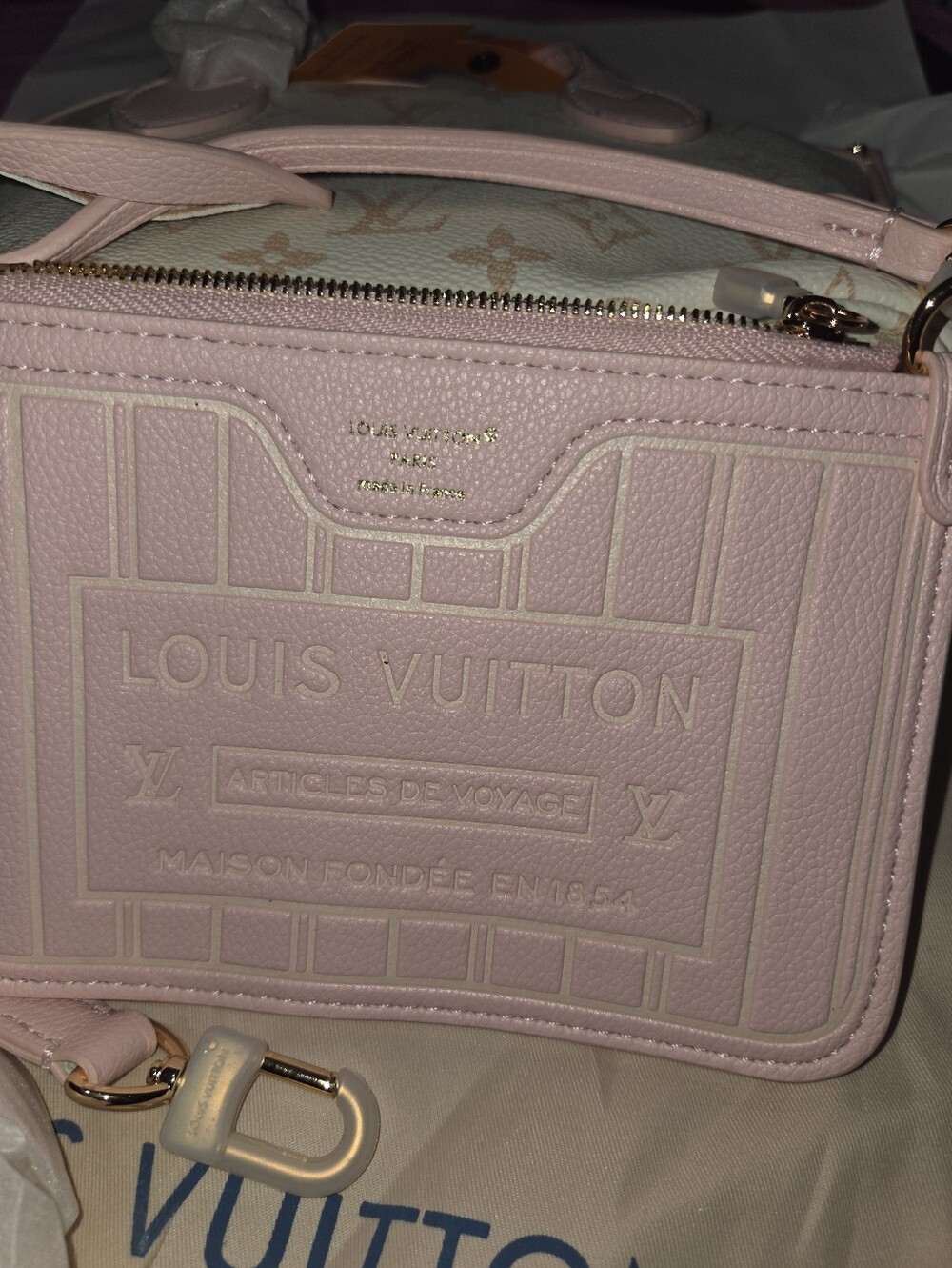 Mini Pink Tote - Picture 4 of 12
